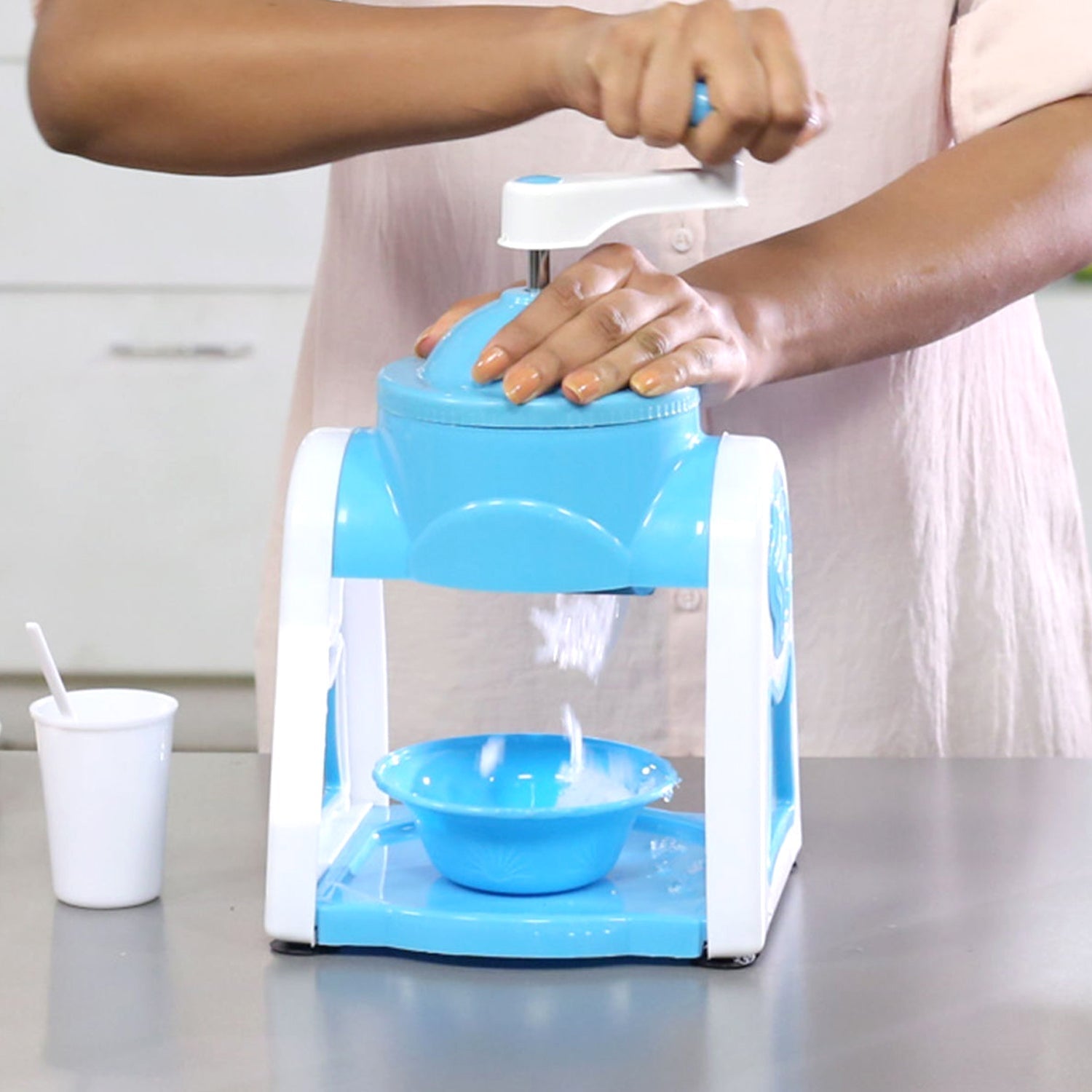 0130V CB Blue Gola Maker used for making gola’s in summers at various kinds of places and all. freeshipping DeoDap 0130V CB Blue Gola Maker used for making gola’s in summers at various kinds of places and all. freeshipping DeoDap
